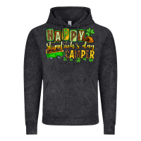 Vintage Black St. Patrick's Happy St. Patrick's Day camper Vintage Hoodie - OliviaCreatesArt