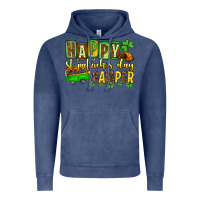 Vintage Denim St. Patrick's Happy St. Patrick's Day camper Vintage Hoodie - OliviaCreatesArt