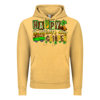 Vintage Mustard St. Patrick's Happy St. Patrick's Day camper Vintage Hoodie - OliviaCreatesArt