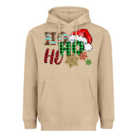 Mushroom ho ho ho christmas Heavyweight Hoodie - BarkalooDesign