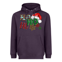 Plum ho ho ho christmas Heavyweight Hoodie - BarkalooDesign