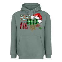Sage ho ho ho christmas Heavyweight Hoodie - BarkalooDesign