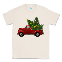 Natural Christmas Trees With Truck Classic Tee - RanaPortraitStore