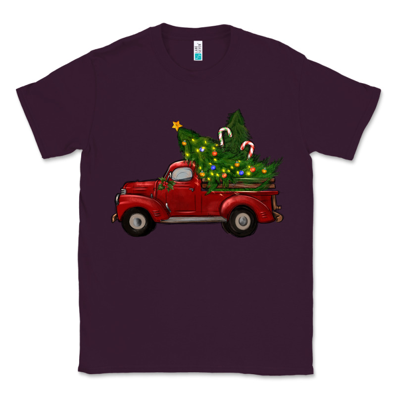 Christmas Trees With Truck Classic Tee by RanaPortraitStore | Teevron