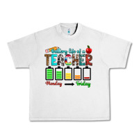 Lunar Rock battery life of a teacher monday friday Urban Heavy Tee - RanaPortraitStore
