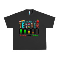 Pigment Black battery life of a teacher monday friday Urban Heavy Tee - RanaPortraitStore