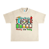 Sandshell battery life of a teacher monday friday Urban Heavy Tee - RanaPortraitStore
