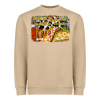 Mushroom feed me street food and tell me im pretty Heavyweight Sweatshirt - RacoonDesign
