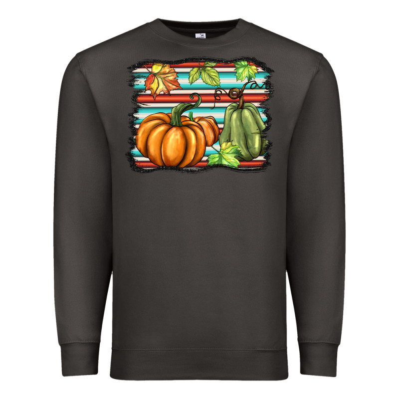 Fall Pumpkin  Background Premium Sweatshirt by BarkalooDesign | Teevron