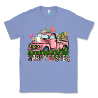 Colony Blue Happy Easter Day truck Classic Tee - HowdyJamesFarm