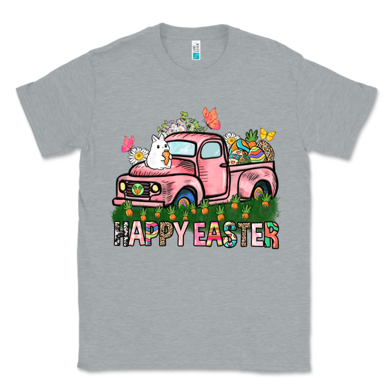 Happy Easter Day Truck Classic Tee by HowdyJamesFarm | Teevron