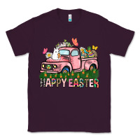 Plum Happy Easter Day truck Classic Tee - HowdyJamesFarm