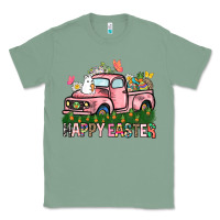 Sage Happy Easter Day truck Classic Tee - HowdyJamesFarm