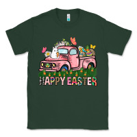 Sports Green Happy Easter Day truck Classic Tee - HowdyJamesFarm