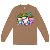 Toasted Coconut Easter Day Baseball Easter sports carrots Long Sleeve Tee - OliviaCreatesArt