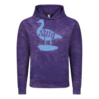 Cloud Purple Silly Goose Funny Silly Goose Vintage Hoodie - longCreatives