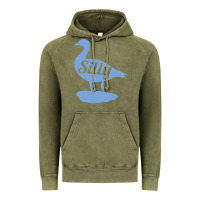 Vintage Olive Silly Goose Funny Silly Goose Vintage Hoodie - longCreatives
