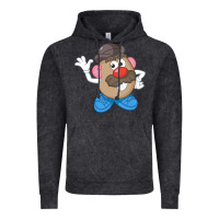 Vintage Black Womens Mr. Potato Head Simple Portrait Vintage Hoodie - longCreatives