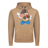 Vintage Coffee Womens Mr. Potato Head Simple Portrait Vintage Hoodie - longCreatives