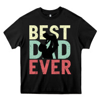 Black Best Dad Ever Heavy Core Tee - Bettercallsaul