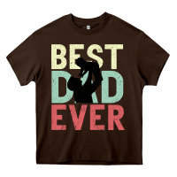 Chocolate Brown Best Dad Ever Heavy Core Tee - Bettercallsaul