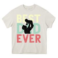 Cream Best Dad Ever Heavy Core Tee - Bettercallsaul