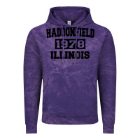 Cloud Purple Haddonfield Illinois Halloween 1978 Halloween Spooky Scary Gift Vintage Hoodie - longCreatives