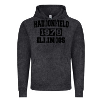 Vintage Black Haddonfield Illinois Halloween 1978 Halloween Spooky Scary Gift Vintage Hoodie - longCreatives
