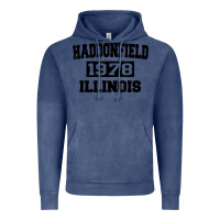Vintage Denim Haddonfield Illinois Halloween 1978 Halloween Spooky Scary Gift Vintage Hoodie - longCreatives
