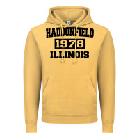 Vintage Mustard Haddonfield Illinois Halloween 1978 Halloween Spooky Scary Gift Vintage Hoodie - longCreatives
