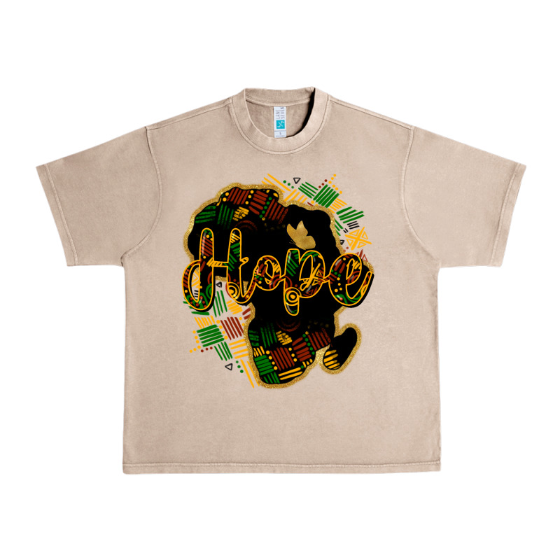 Hope Black History Urban Heavy Tee by HowdyJamesFarm | Teevron