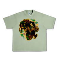 Oil Green Hope black history Urban Heavy Tee - HowdyJamesFarm