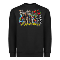 Black fight for autism awareness Heavyweight Sweatshirt - RacoonDesign