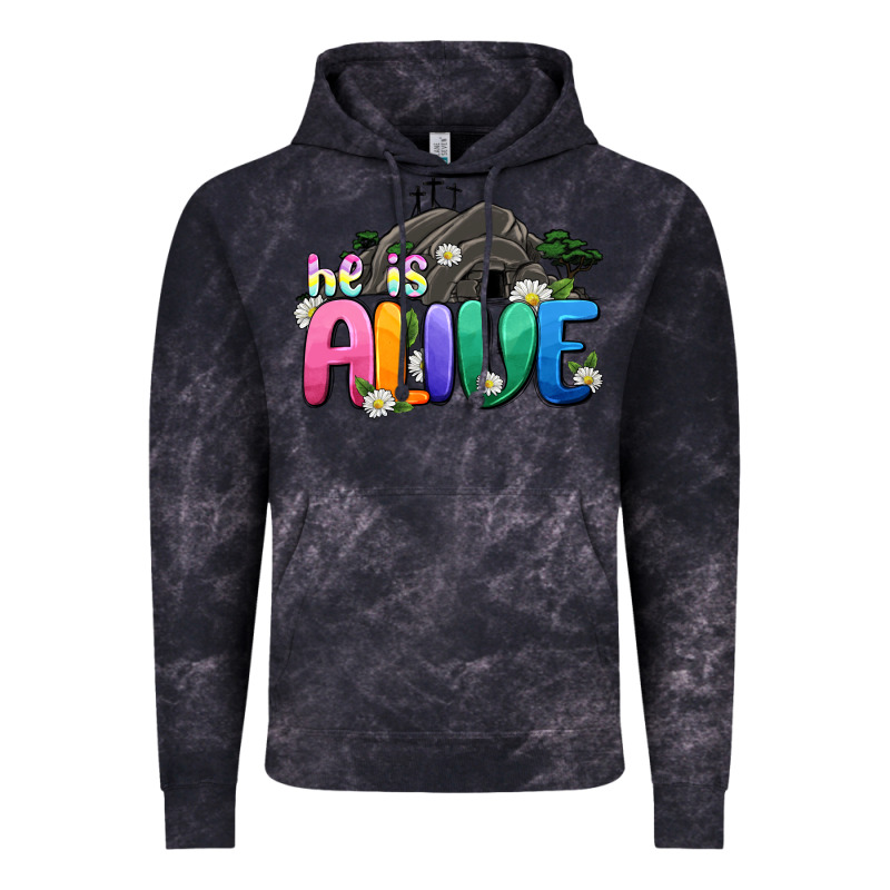 Easter Day He Is Alive Vintage Hoodie by OliviaCreatesArt | Teevron