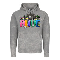 Cloud Rock Easter Day He is alive Vintage Hoodie - OliviaCreatesArt