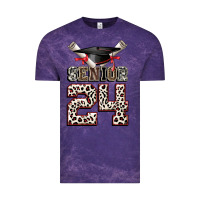 Cloud Purple senior 24 Vintage Tee - CowGirlArtShop