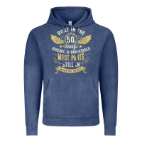 Vintage Denim Mens Vintage 1950s Built In The 50s Fifties Funny 70th Birthday Vintage Hoodie - longCreatives