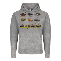 Cloud Rock Top Ten Best WW2 Tanks M4 Sherman Panzer IV Tiger II T34 Vintage Hoodie - longCreatives