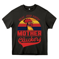 Asphalt Rise And Shine Mother Cluckers Heavy Core Tee - Bettercallsaul