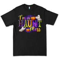 Black I'm a Haunt Mess Premium Tee - texasbilliewilder