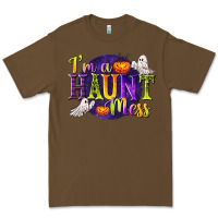 Cacao I'm a Haunt Mess Premium Tee - texasbilliewilder