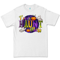 White I'm a Haunt Mess Premium Tee - texasbilliewilder