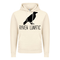 Vintage Artic Womens Raven Lunatic, Funny Bird Lover Gift Men Women Kids Vintage Hoodie - longCreatives