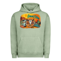 Pigment Oil Green desert vibes Urban Hoodie - AdoDesignShop