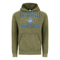 Vintage Olive Batesville High School Bulldogs Premium Vintage Hoodie - longCreatives