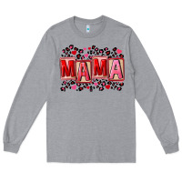 Pink Leopard Mama Long Sleeve Tee | Teevron