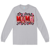 Moon Dust Pink leopard mama Long Sleeve Tee - FaDigitalArtStudio