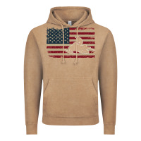 Snowmobile Usa Flag Snow Sled Patriotic Snowmobiling Gift Vintage Hoodie | Teevron