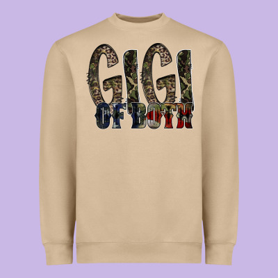 Gigi Of Both Heavyweight Sweatshirt Designed By Racoondesign