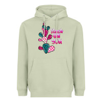 Matcha stuck on you cactus Heavyweight Hoodie - BarkalooDesign